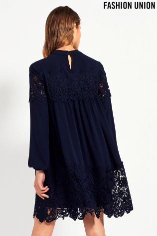 Fashion Union Lace Dress